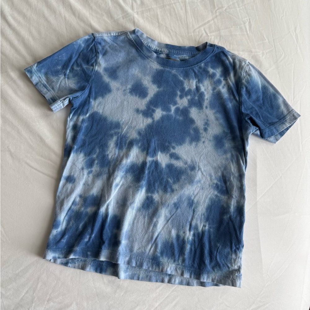 Eddie Bauer Kids Blue Tie-Dye Tee